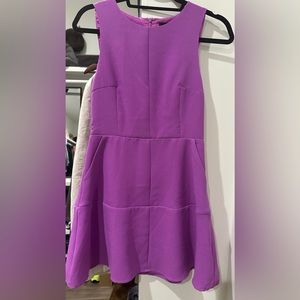 Purple mini dress